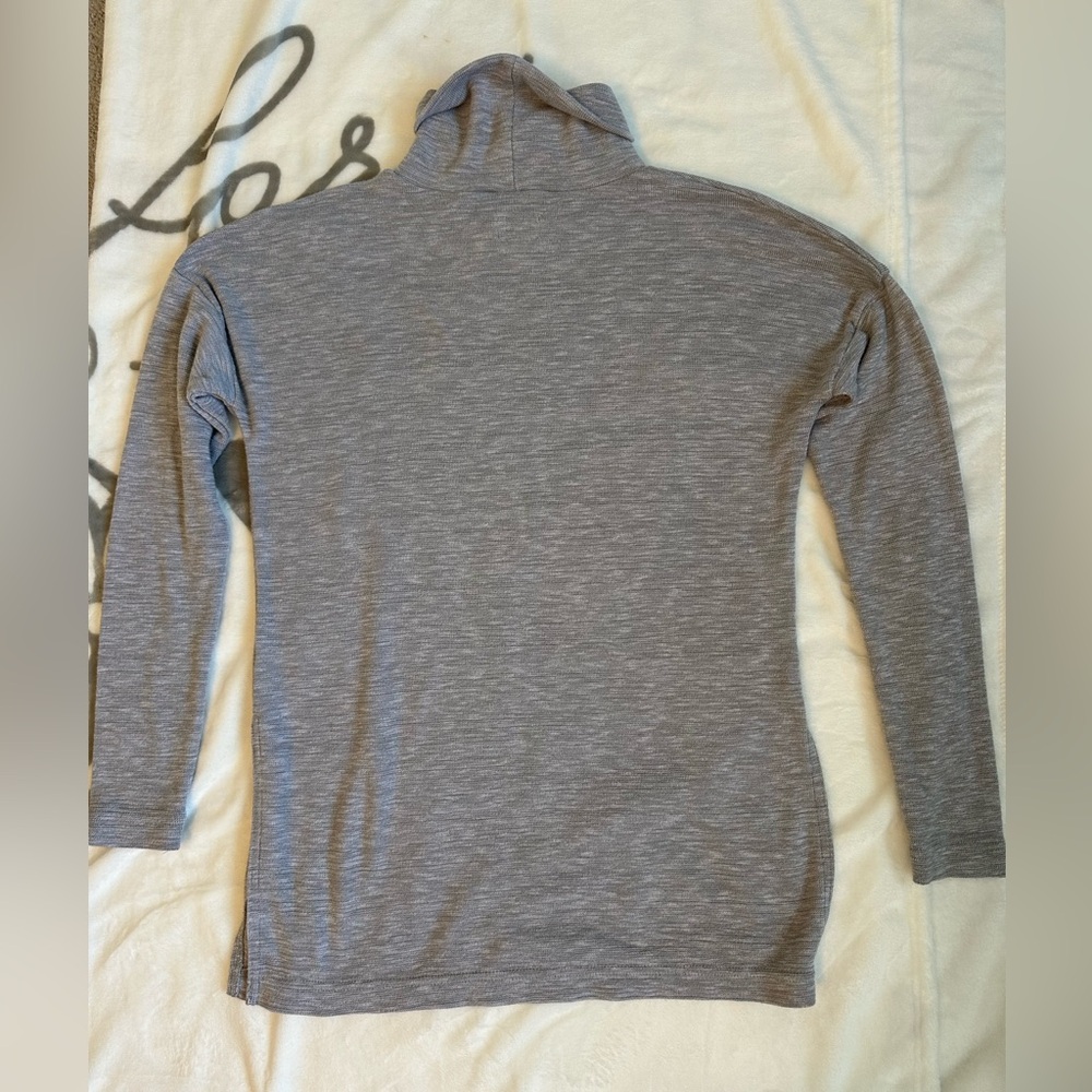 J. Crew Women's Gray Turtleneck Sweater - Picture 5 of 5